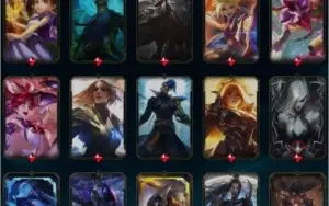 Conta lol desde 2015, 4 skins vitoriosas