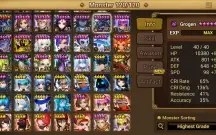 Summoners War Global 3 LDs Dyeus Mookwol Grogen +Kinki +Leah