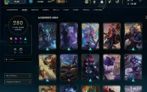 Conta LoL e Valorant