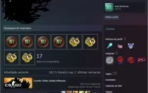 STEAM OLD 17 ANOS 2003 PRIME 3 MEDALHAS