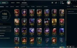 Conta league of legends platina 3