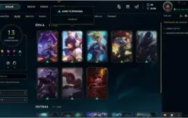 Conta league of legends platina 3
