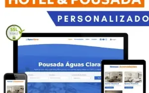 Site Para Hotel, Pousadas Com Sistema De Reservas