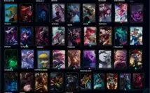 Conta no LOL, Ouro IV; muitas skins e  todos os campeões.