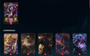 Conta league of legends (LOL) Platina ll