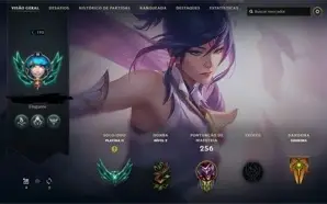 Conta league of legends (LOL) Platina ll