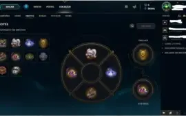 Conta League of Legends Platina S6/S7/S8