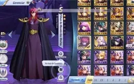 SAINT SEIYA AWAKENING - COM GEMAS AVANÇADAS E LIVROS