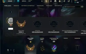 Ouro 2 com 45 Champs e 7 Skins + 5 Fragmentos de Skins