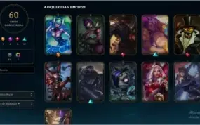 Conta de League of Legends Gold 4