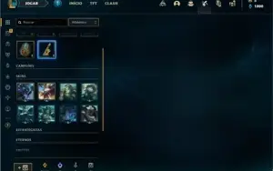 Conta Platina 2 com 36 Champs e 9 Skins + 8 Fragmentos