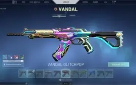 conta valorant imortal com 1881,50 em skins
