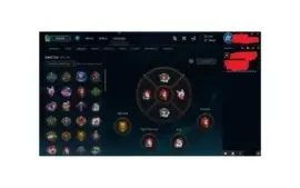 CONTA LOL-TODOS OS CAMPEÕES-PLATINA 4-MAIS DE 200 SKINS