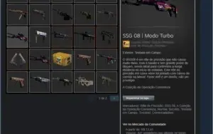 Conta CSGO com mais de R$ 550 em Skins (mercado bloqueado)