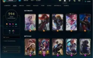 Conta 297 skins plat 3 + valorant