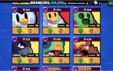 CONTA FULL DE VERDADE! 38/38 BRAWLERS + 30 SKINS