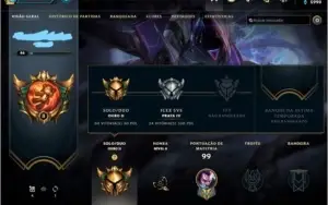 Conta smurf league of legends