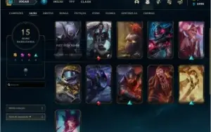 Conta smurf league of legends