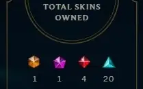 CONTA LOL: COM 79 SKINS - 112 CHAMPIONS - BORDA PLATINA
