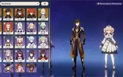 AR 55 Itto + Arma assinatura / Zhongli c1 / Hutao / Banner G