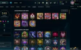 Conta Lol D2/D3 - 190 skins
