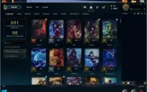 Conta League of legends, todos campeões 119 skin + sona dj