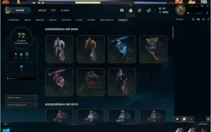 Conta League of legends, todos campeões 119 skin + sona dj