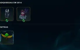 [SMURF&SKIN] Conta League of Legends 18 skins - Level 30