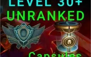 Conta Unranked lvl30