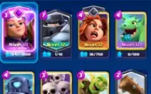 4.744 Troféus 🌵| 97 Cartas 🌵| Clash Royale🌵