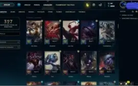 ACC PRATA II 107 CHAMPS E 128 SKINS POR R$110,00!!!