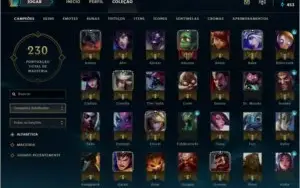 VENDO - Conta de LOL - 96 CAMPEÕES e 50 SKINS - ELO - PRATA