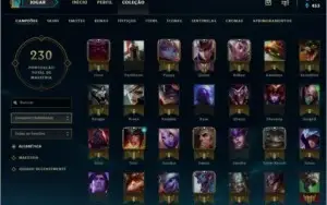 VENDO - Conta de LOL - 96 CAMPEÕES e 50 SKINS - ELO - PRATA
