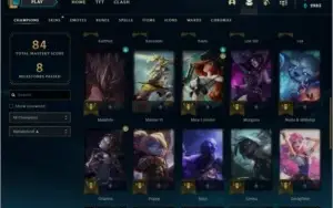 Conta LOL D1 Diamante 1 6 skins 37 champ