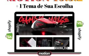 Tema Shopify Motion + Atualizações E Bônus
