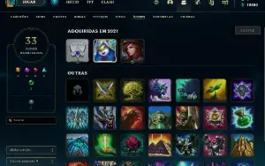 Conta FERRO 4 | -8 PDL - Lol (League Of Legends) Elomoon