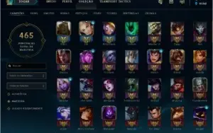 C- Onta Lol Gold 4 - 172 Skin's