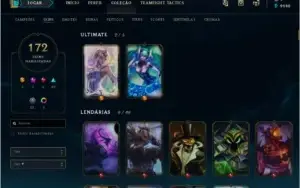 C- Onta Lol Gold 4 - 172 Skin's