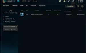 Conta Unranked com 3 Skins e 27 Champs + 1300 RP