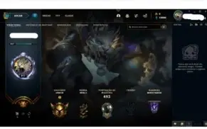 Conta de LoL Nivel 204 com 193 skins +17cromas+ 149 campeões