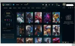 Conta de LoL Nivel 204 com 193 skins +17cromas+ 149 campeões