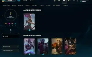 Conta De Lol Diamante 4