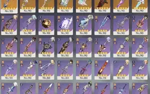 AR 60 - Todos os Personagens (Exceto 4 Limitados e 2 padrao)