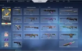 Conta Valorant - Platina 1 Com skins e passe completo
