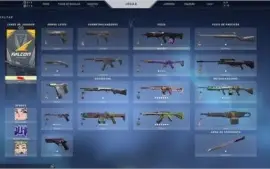 Conta Valorant - Platina 1 Com skins e passe completo