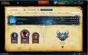 Conta League of Legends Diamante V (Com Borda), skins raras