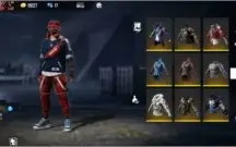 Conta de free fire gemada
