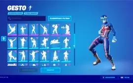 Conta com 200 skins, minty, skins raras e +