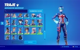 Conta com 200 skins, minty, skins raras e +