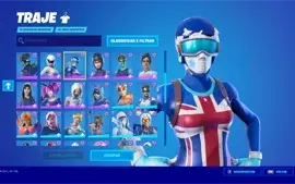 Conta com 200 skins, minty, skins raras e +